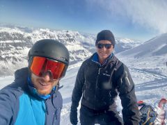 Gespräch von Vivian und Peter nach 100 Tagen bluehub gmbh